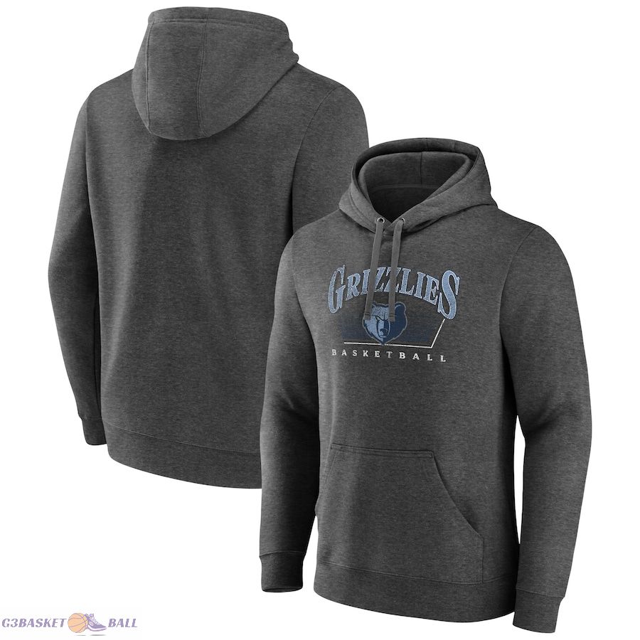 Men's Memphis Grizzlies Charcoal Selection Pullover Hoodie