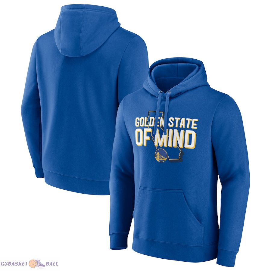 Men's Golden State Warriors Royal Tip-Off Pullover Hoodie