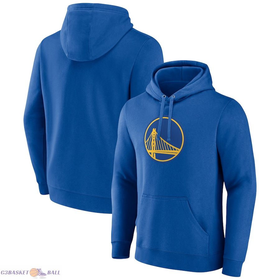 Men's Golden State Warriors Royal Alternate Logo Pullover Hoodie