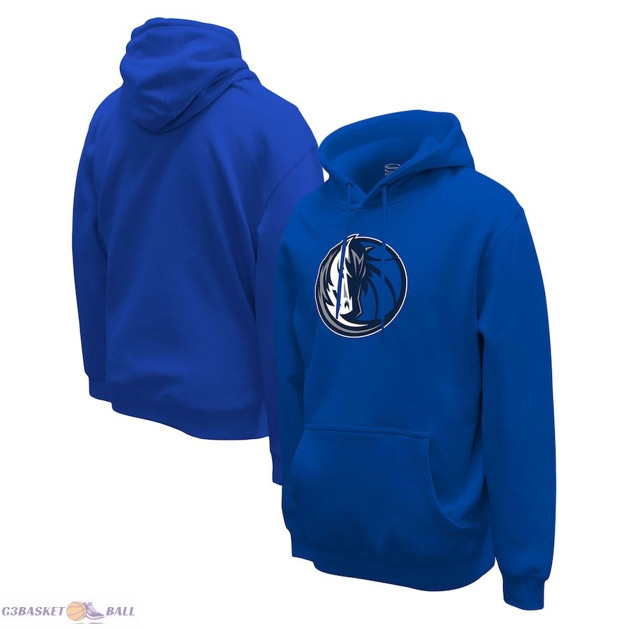 Unisex Dallas Mavericks Stadium Essentials Blue Primary Logo Pullover Hoodie