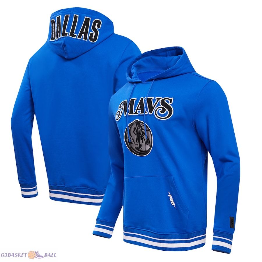 Men's Dallas Mavericks Pro Standard Royal 2023/24 City Edition Pullover Hoodie