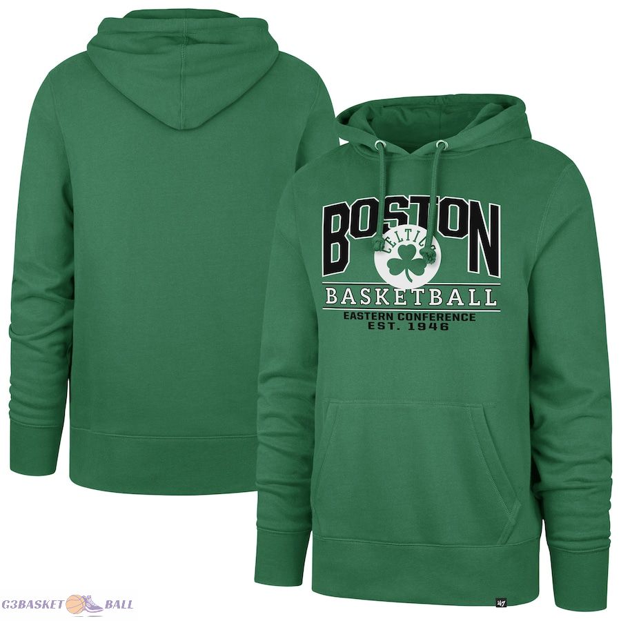 Unisex Boston Celtics '47 Kelly Green Good Call Headline Pullover Hoodie