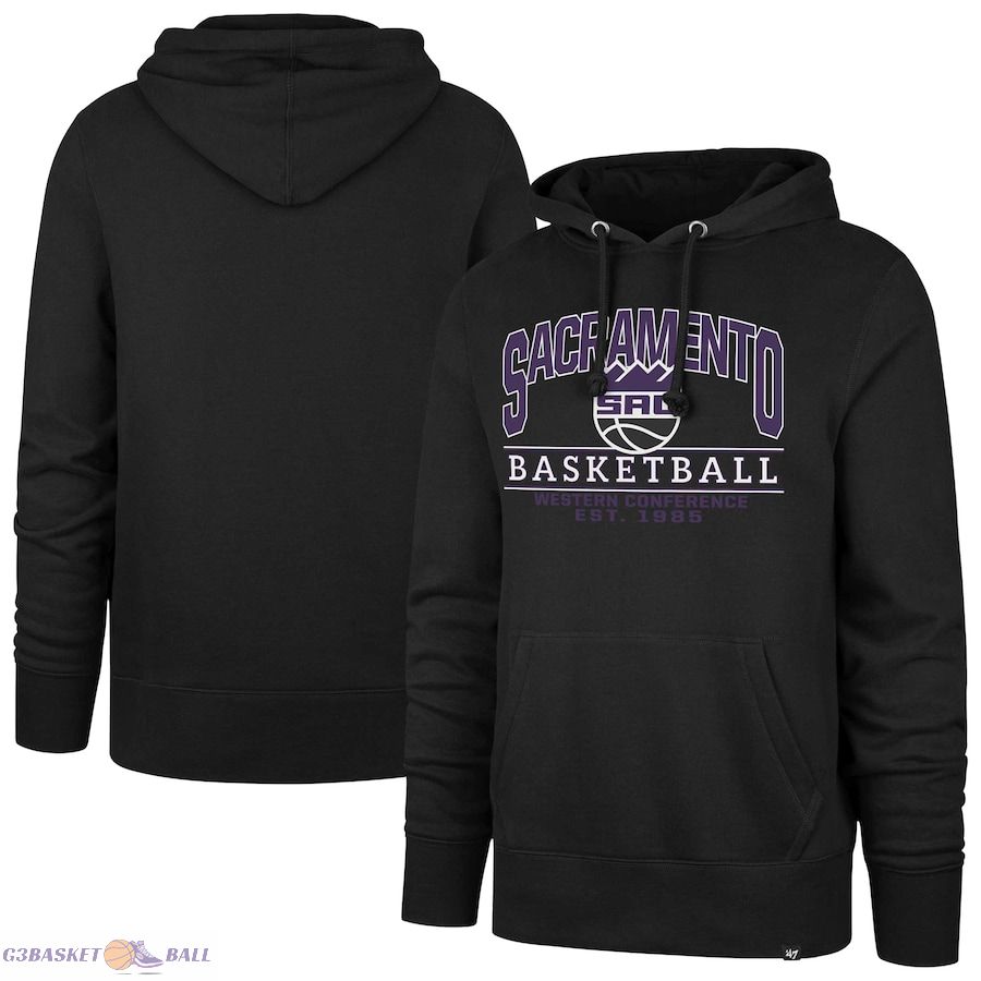 Unisex Sacramento Kings '47 Black Good Call Headline Pullover Hoodie