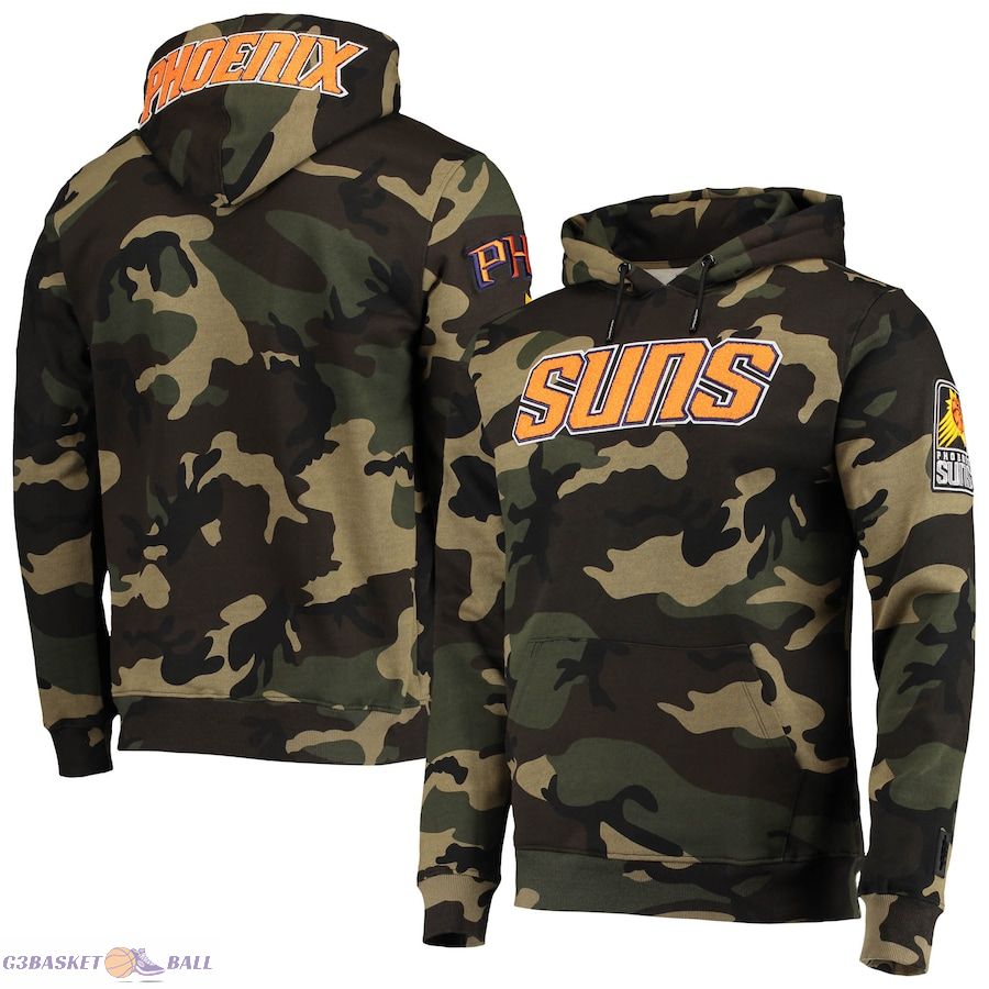 Men's Phoenix Suns Pro Standard Camo Team Pullover Hoodie