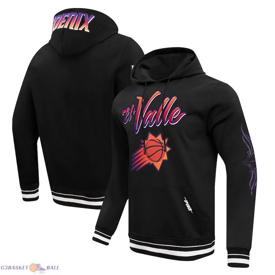 Men's Phoenix Suns Pro Standard Black 2023/24 City Edition Pullover Hoodie