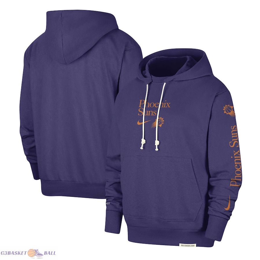 Men's Phoenix Suns Nike Purple Authentic Performance Pullover Hoodie