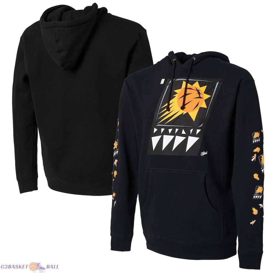 Men's Phoenix Suns NBA x Naturel Black No Caller ID Pullover Hoodie