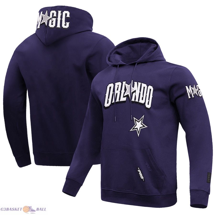 Men's Orlando Magic Pro Standard Navy 2023/24 City Edition Pullover Hoodie