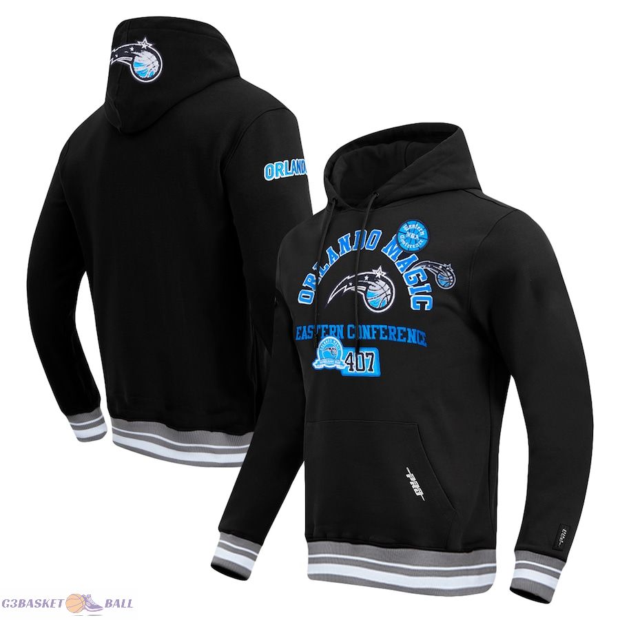 Men's Orlando Magic Pro Standard Black Area Code Pullover Hoodie