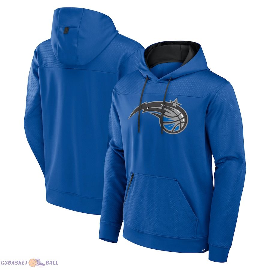 Men's Orlando Magic Fanatics Blue Reserve Defender Pullover Hoodie