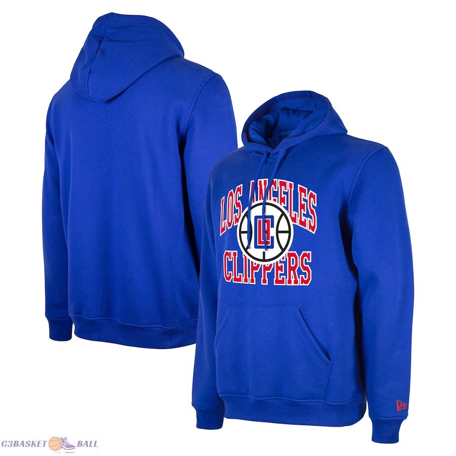 Unisex LA Clippers New Era Royal 2023/24 Season Tip-Off Edition Pullover Hoodie