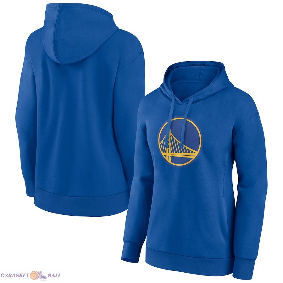 Women's Golden State Warriors Royal Alternate Logo Pullover Hoodie