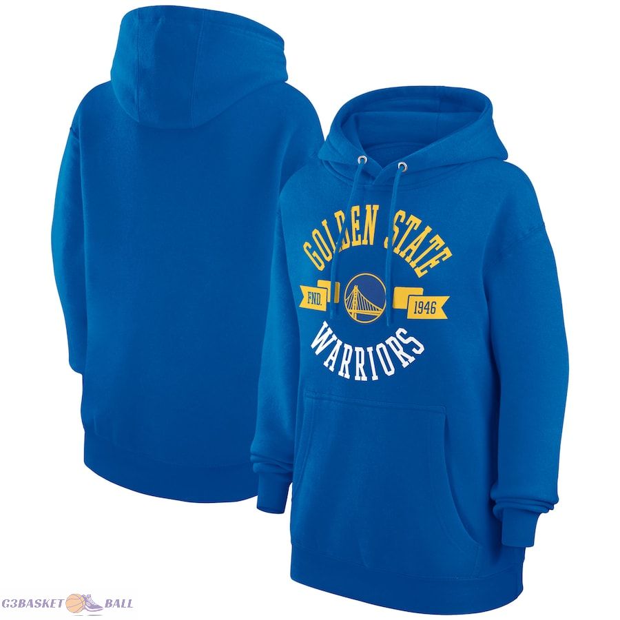 Women's Golden State Warriors G-III 4Her by Carl Banks Royal City Pullover Hoodie