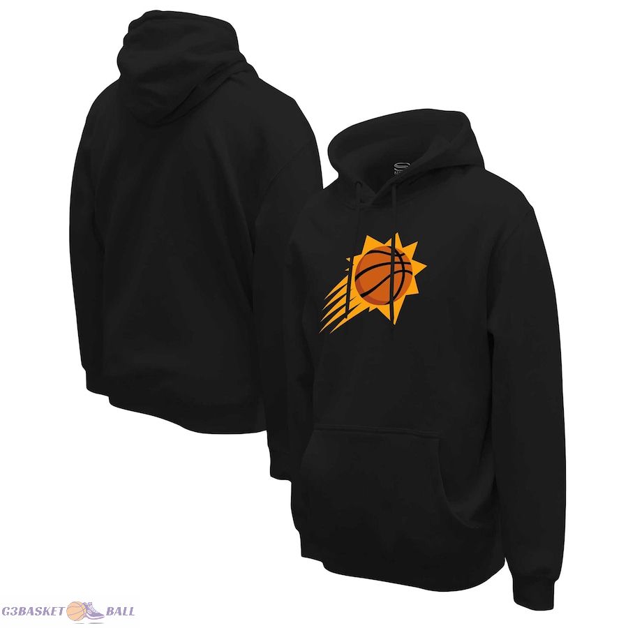 Unisex Phoenix Suns Stadium Essentials Black Primary Logo Pullover Hoodie