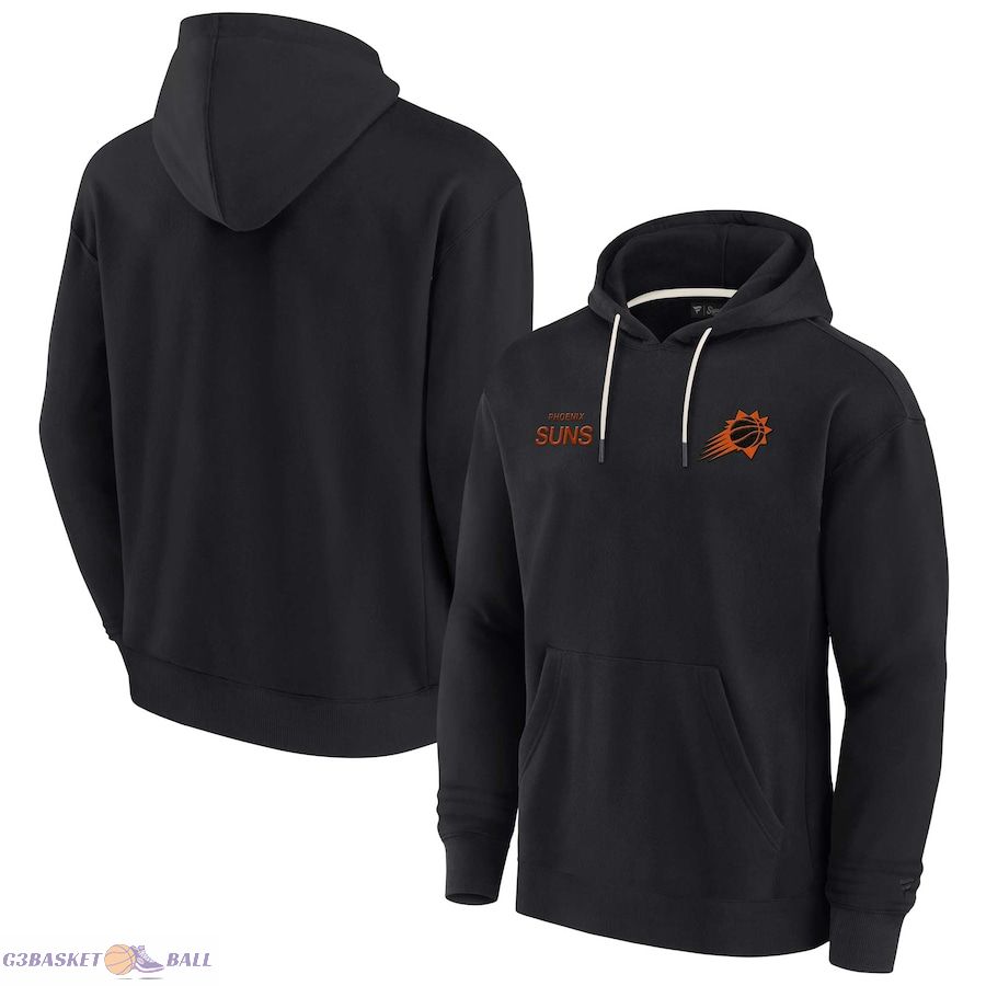 Unisex Phoenix Suns Fanatics Black Elements Super Soft Fleece Pullover Hoodie