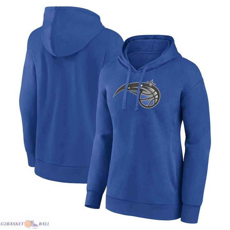 Women's Orlando Magic Blue Team Primary Logo Pullover Hoodie