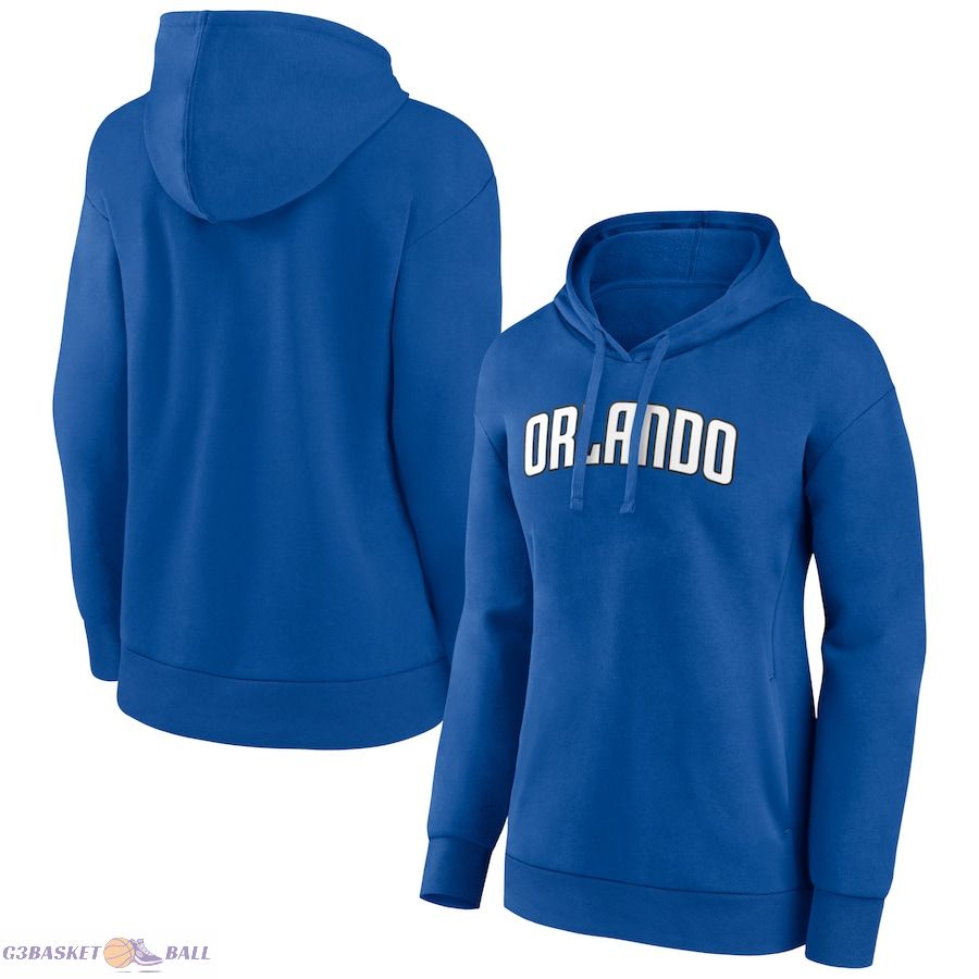 Women's Orlando Magic Blue Alternate Logo Pullover Hoodie