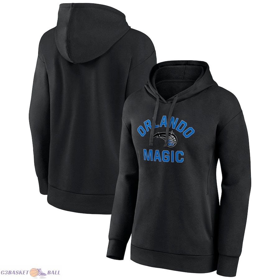 Women's Orlando Magic Black Overtime Pullover Hoodie