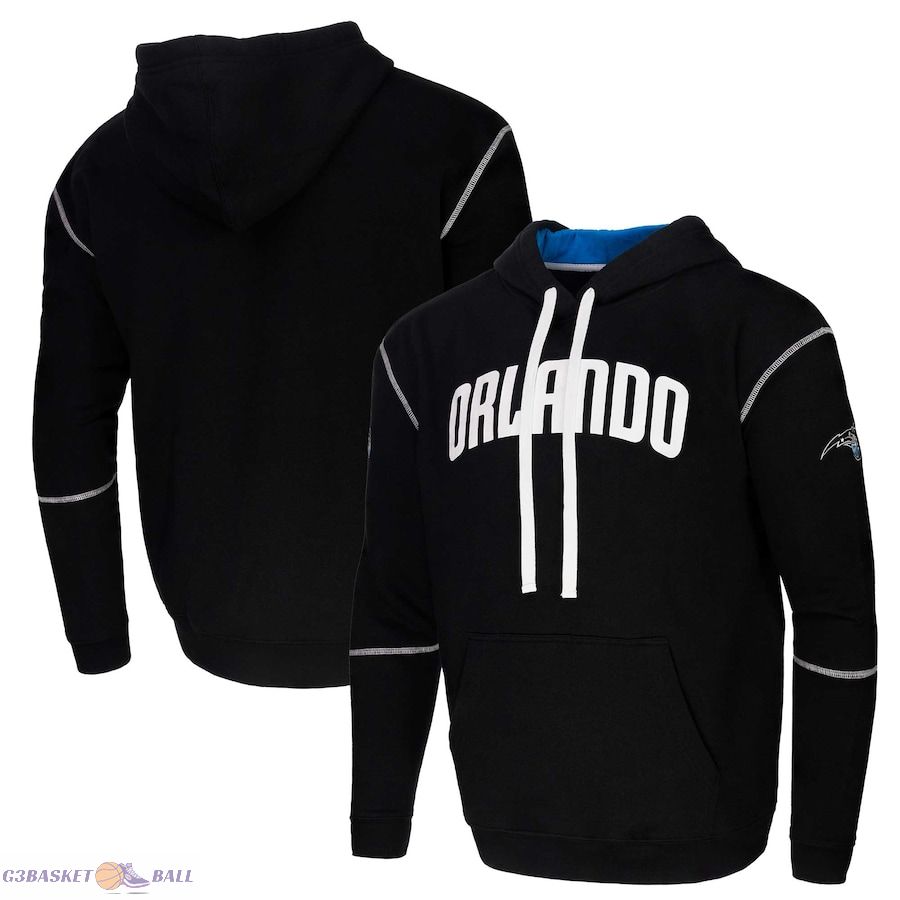 Unisex Stadium Essentials Orlando Magic Black Monument Pullover Hoodie