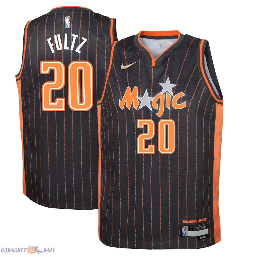 Youth Orlando Magic Markelle Fultz Anthracite Swingman Jersey - City Edition