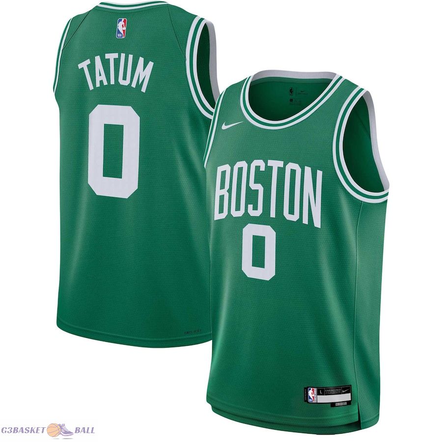 Youth Boston Celtics Jayson Tatum Kelly Green Swingman Jersey - Icon Edition