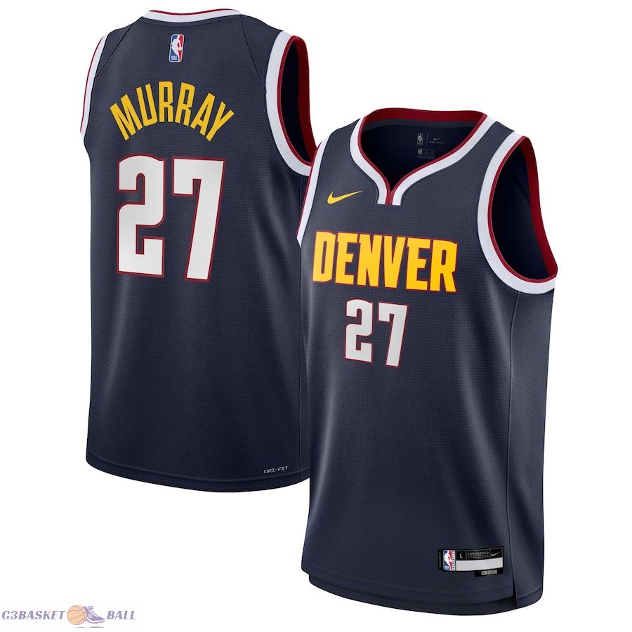 Youth Denver Nuggets Jamal Murray Navy Swingman Jersey - Icon Edition