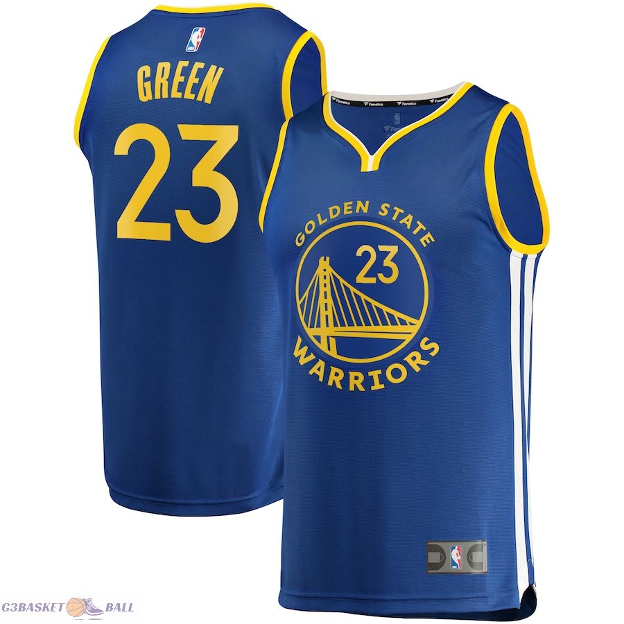 Youth Golden State Warriors Draymond Green Fanatics Royal Fast Break Player Replica Jersey - Icon Edition