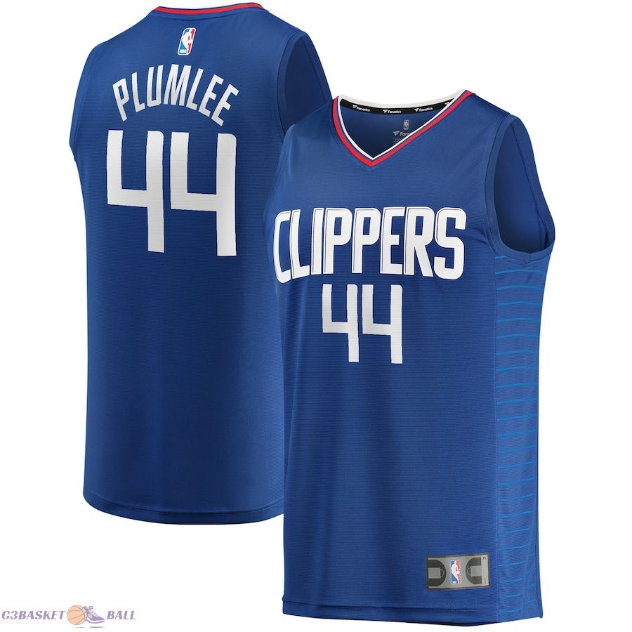 Youth LA Clippers Mason Plumlee Fanatics Royal Fast Break Player Jersey - Icon Edition