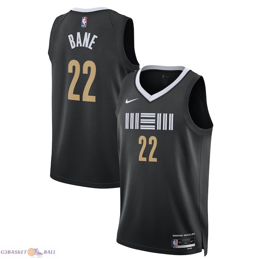 Unisex Memphis Grizzlies Desmond Bane Black 2023/24 Swingman Jersey - City Edition