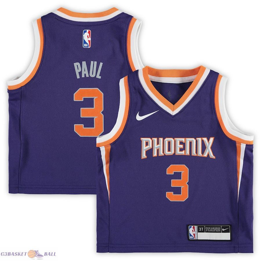 Toddler Phoenix Suns Chris Paul Purple Replica Jersey - Icon Edition