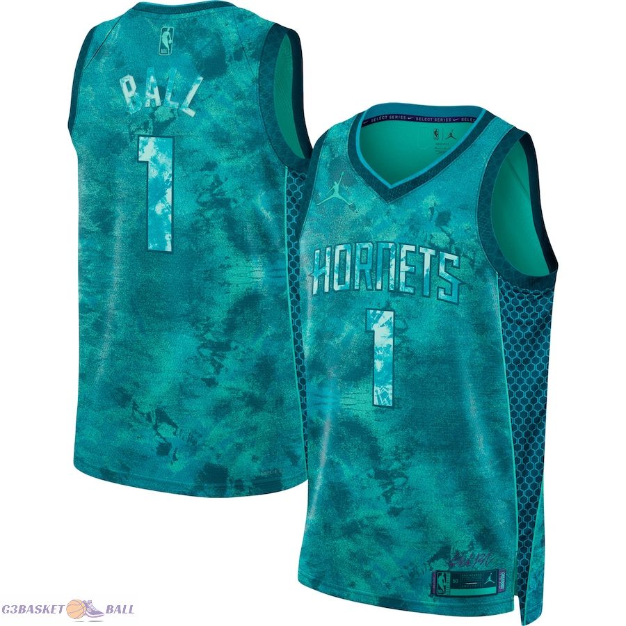 Unisex Charlotte Hornets LaMelo Ball Jordan Brand Teal Select Series Swingman Jersey