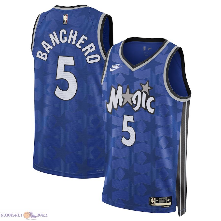 Unisex Orlando Magic Paolo Banchero Blue 2023/24 Swingman Jersey - Classic Edition