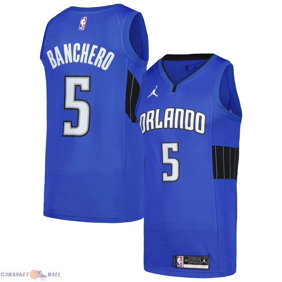 Men's Orlando Magic Paolo Banchero Jordan Brand Royal Swingman Player Jersey - Statement Edition