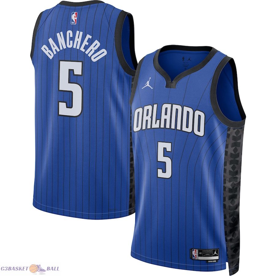 Unisex Orlando Magic Paolo Banchero Jordan Brand Blue Swingman Jersey - Statement Edition