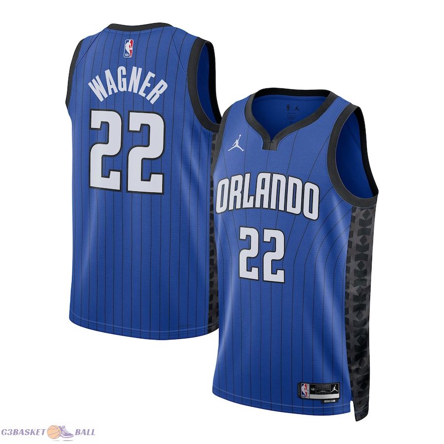 Unisex Orlando Magic Franz Wagner Jordan Brand Blue Swingman Jersey - Statement Edition