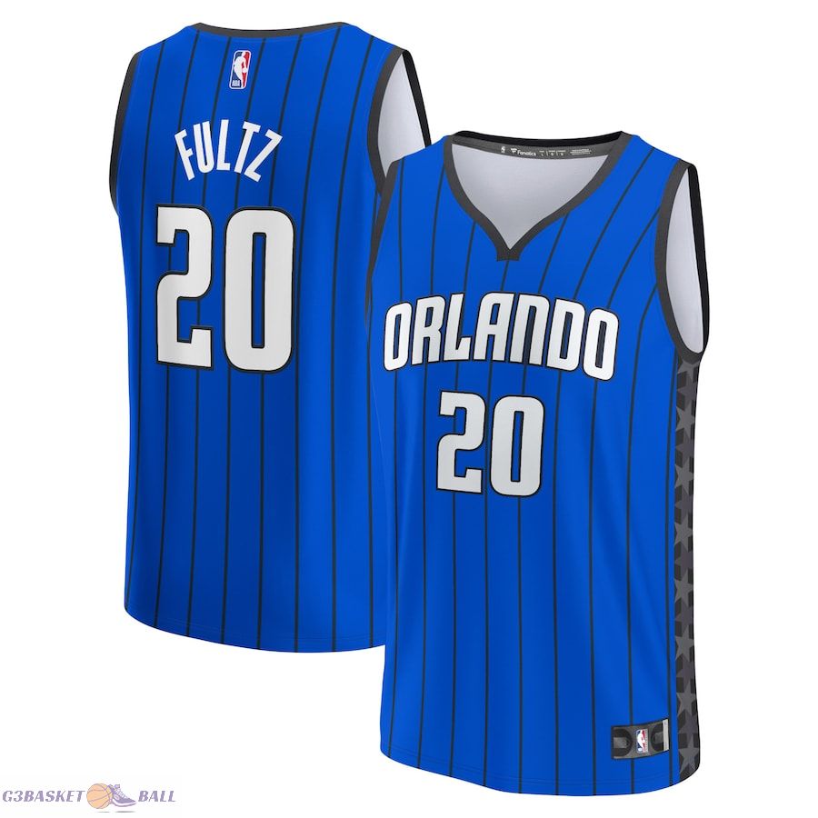 Men's Orlando Magic Markelle Fultz Fanatics Blue Fast Break Replica Player Jersey - Statement Edition