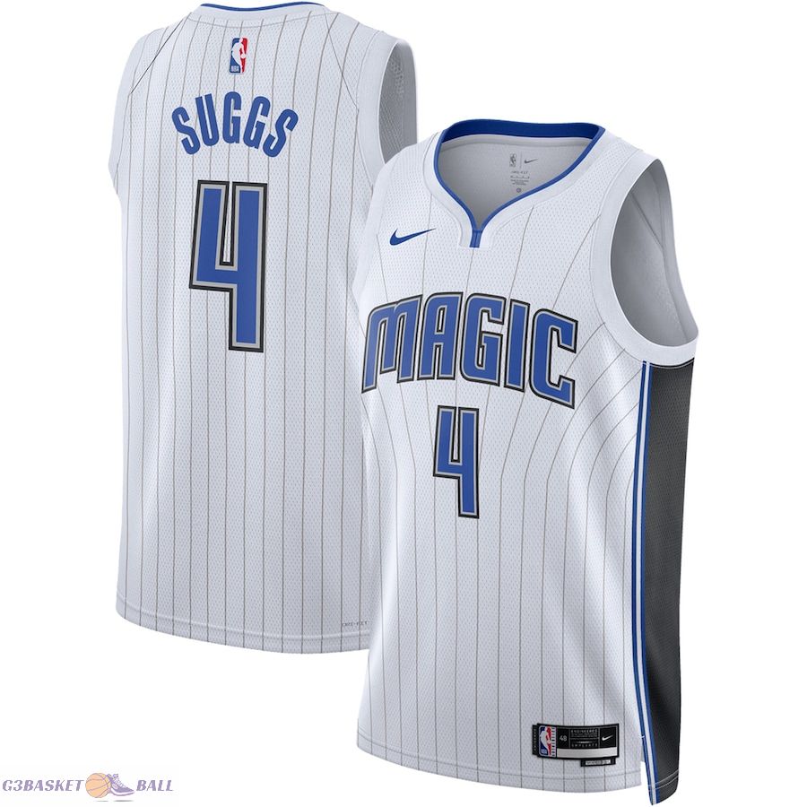 Unisex Orlando Magic Jalen Suggs White Swingman Jersey - Association Edition