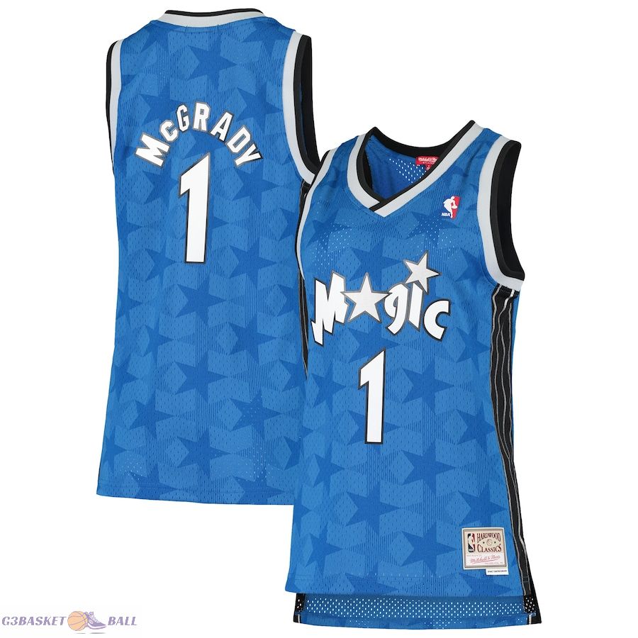 Women's Orlando Magic Tracy McGrady Mitchell & Ness Blue 2000/01 Hardwood Classics Swingman Jersey