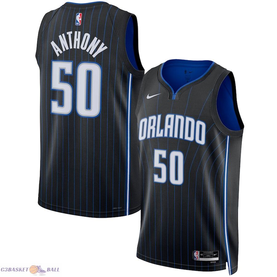 Unisex Orlando Magic Cole Anthony Black Swingman Jersey - Icon Edition