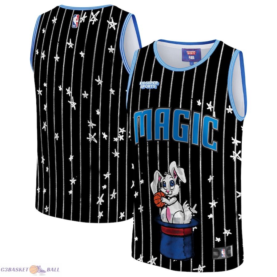 Unisex Orlando Magic NBA & KidSuper Studios by Fanatics Black Hometown Jersey