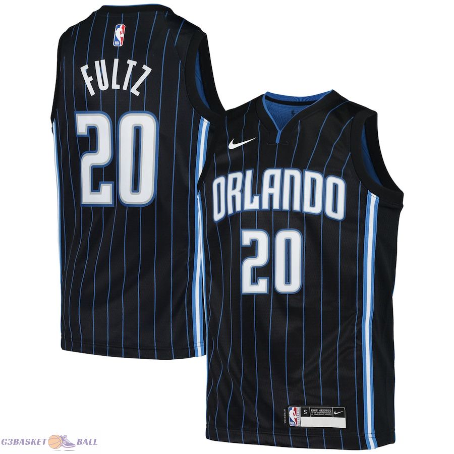 Youth Orlando Magic Markelle Fultz Black Swingman Jersey - Icon Edition