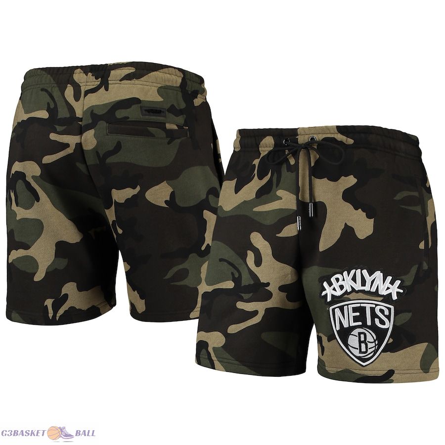 Men's Brooklyn Nets Pro Standard Camo Team Shorts