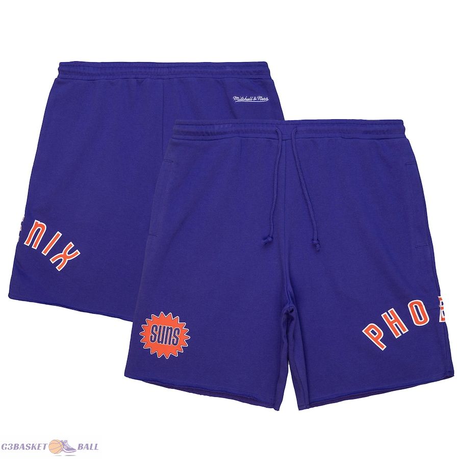 Men's Phoenix Suns Mitchell & Ness Purple Game Day Shorts