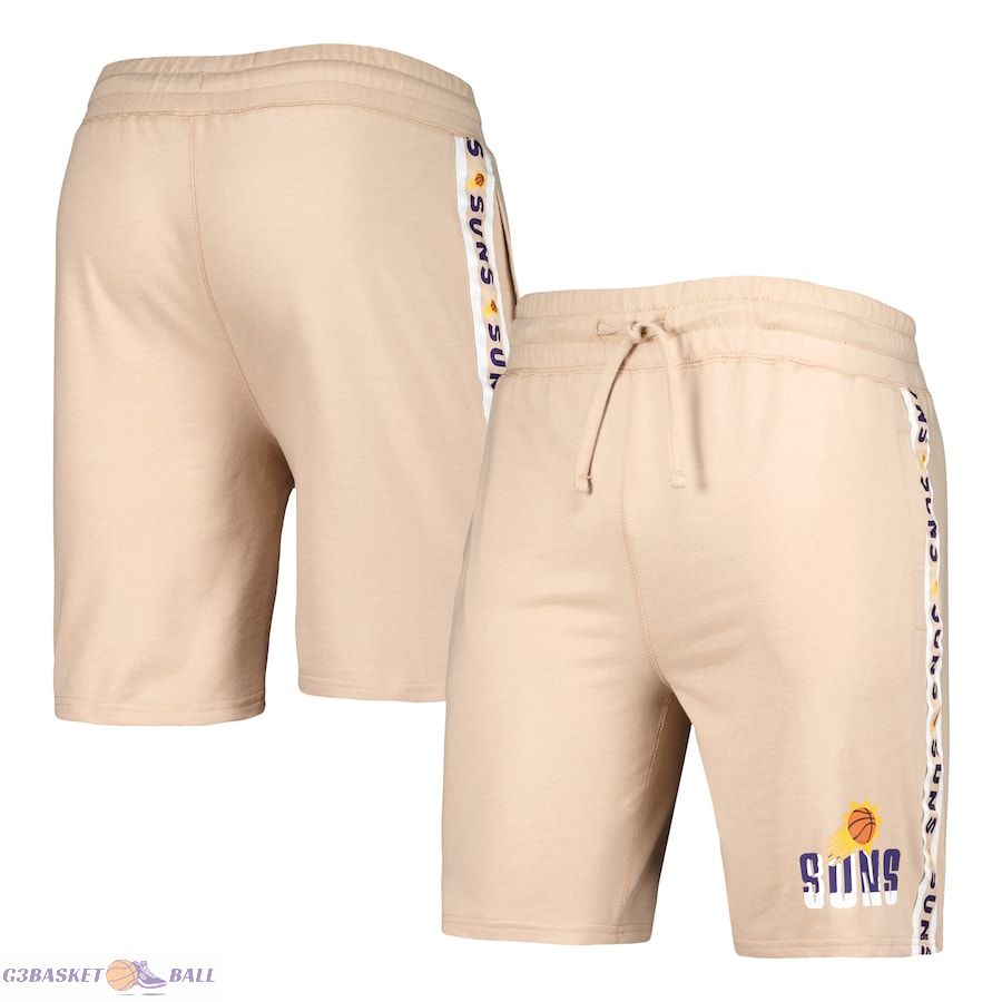 Men's Phoenix Suns Concepts Sport Tan Team Stripe Shorts