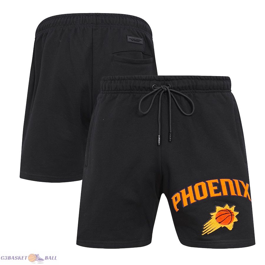 Men's Phoenix Suns Pro Standard Black Classic FLC Shorts