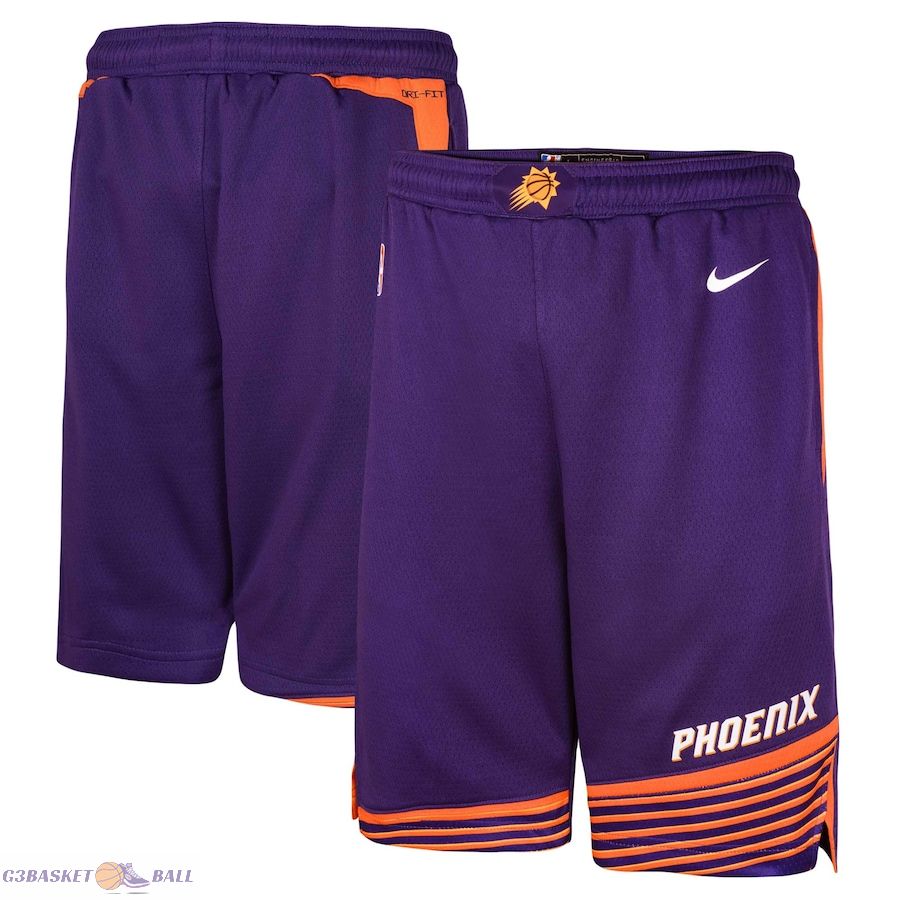 Youth Phoenix Suns Purple Swingman Performance Shorts – Icon Edition