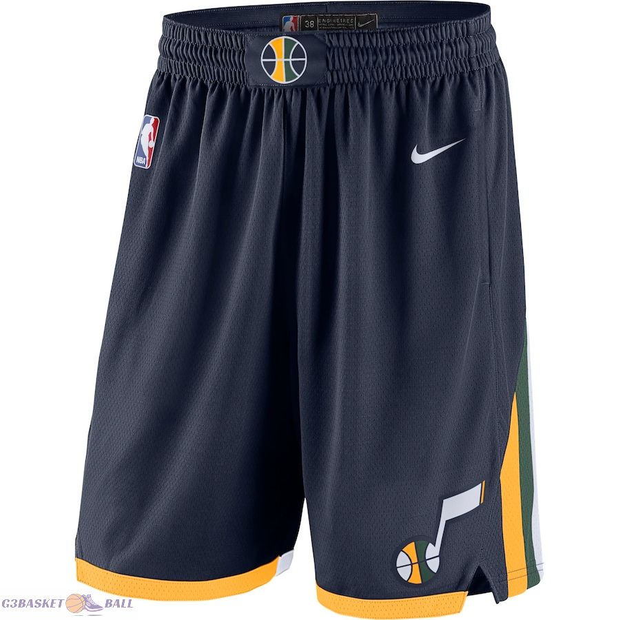 Men's Utah Jazz Navy 2019/20 Icon Edition Swingman Shorts