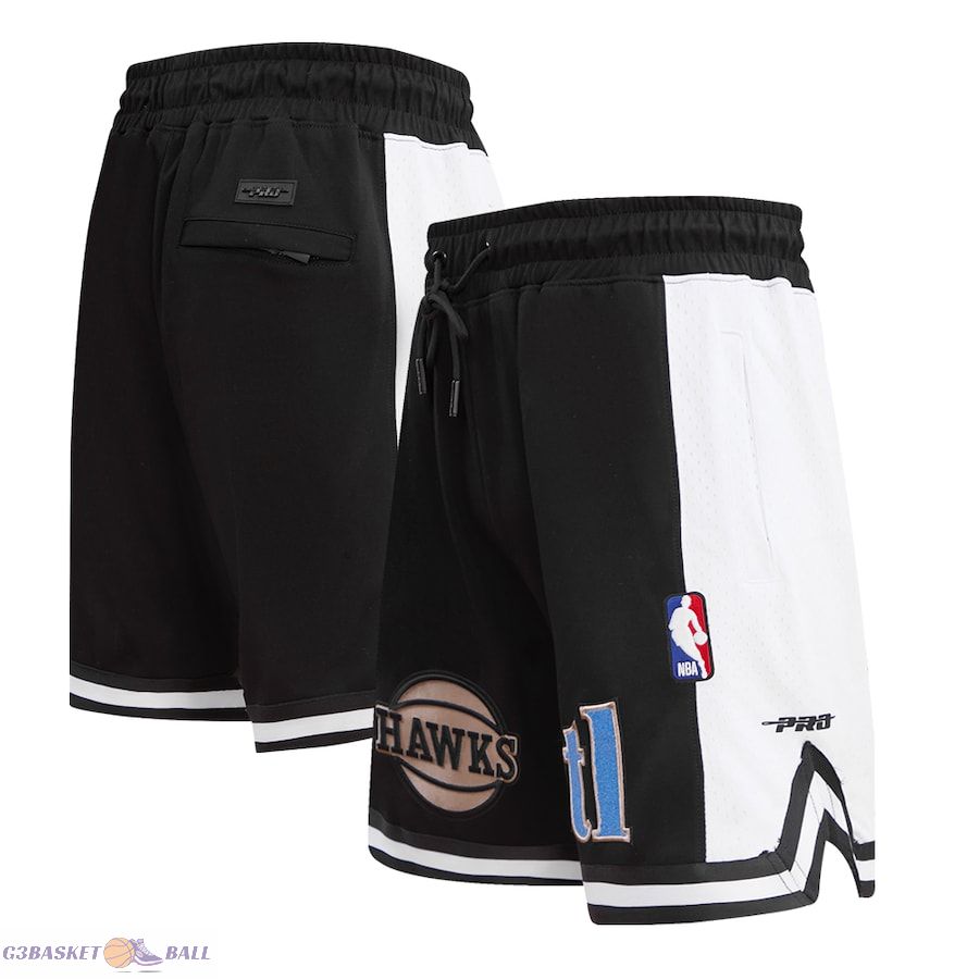 Men's Atlanta Hawks Pro Standard Black 2023/24 City Edition DK Shorts