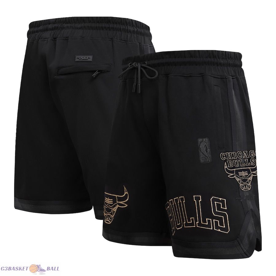 Men's Chicago Bulls Pro Standard Black Shorts