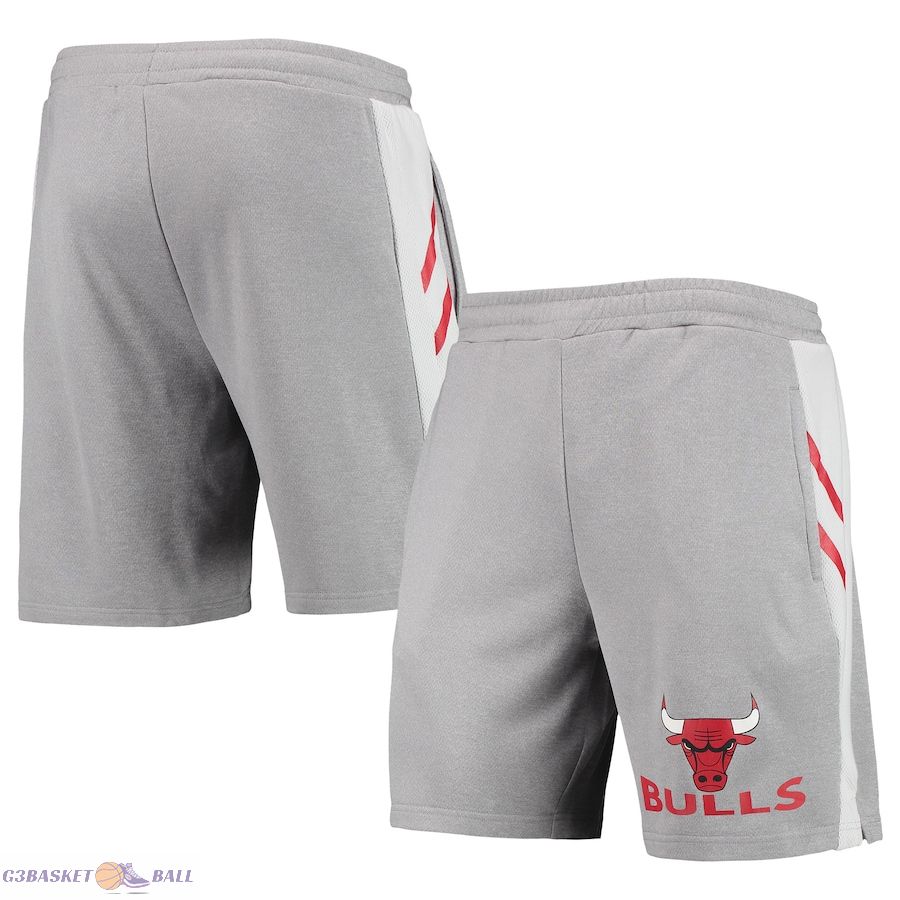 Men's Chicago Bulls Concepts Sport Gray Stature Shorts